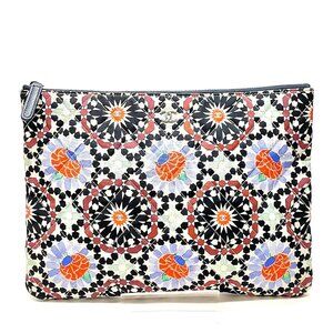 Chanel Clutch Bag Black Canvas 646-050625